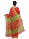 Pradip Fabrics Ethnic Women's Tant Baluchuri Bengal Handloom Saree