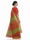Pradip Fabrics Ethnic Women's Tant Baluchuri Bengal Handloom Saree
