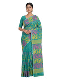 Pradip Fabrics Woven Jamdani Cotton Blend Saree