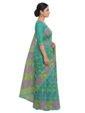 Pradip Fabrics Woven Jamdani Cotton Blend Saree