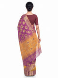 Pradip Fabrics Bengal Tant Baluchuri Saree for Women