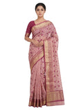 Pradip Fabrics Ethnic Women's Tant Tussar Silk  Saree.
