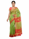 Pradip Fabrics Woven Tant Silk Blend Saree