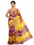 Pradip Fabrics Ethnic Women's Tant Silk Banarasi Saree