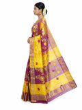 Pradip Fabrics Ethnic Women's Tant Silk Banarasi Saree