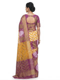 Pradip Fabrics Ethnic Women's Tant Silk Saree