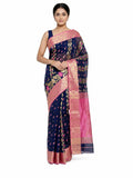 Pradip Fabrics Woven Tant Pure Cotton Saree