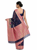 Pradip Fabrics Woven Tant Pure Cotton Saree
