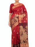 Pradip Fabrics Ethnic Women's Tant Silk Saree