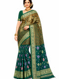 Pradip Fabrics Ethnic Women's Tant Silk Saree