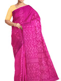 Pradip Fabrics Ethnic Women's Tant Jamdani Saree