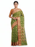 Pradip Fabrics Ethnic Women's Tant Cotton Saree