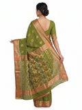 Pradip Fabrics Ethnic Women's Tant Cotton Saree