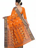 Pradip Fabrics Ethnic Women's Tant Cotton Silk Saree
