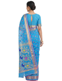 Pradip Fabrics Ethnic Women's Tant Silk  Wedding, Party Baluchuri Saree 