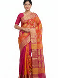 Pradip Fabrics Bengal Tant Baluchuri Saree for Women