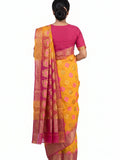 Pradip Fabrics Bengal Tant Baluchuri Saree for Women