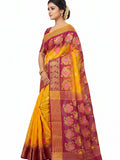 Pradip Fabrics Bengal Tant Baluchuri Saree for Women