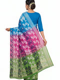 Pradip Fabrics Printed Handloom Pure Cotton Saree