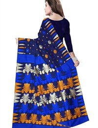 Pradip Fabrics Floral Print Jamdani Cotton Silk Saree