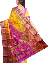 Pradip Fabrics Premium Tant Silk Saree for Women