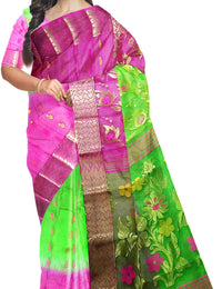 Pradip Fabrics Premium Tant Silk Saree for Women