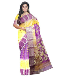 Pradip Fabrics Handloom Tant Baluchuri Saree for Women