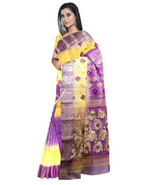Pradip Fabrics Handloom Tant Baluchuri Saree for Women