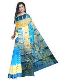 Pradip Fabrics Handloom Tant Baluchuri Saree for Women