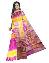 Pradip Fabrics Handloom Tant Baluchuri Saree for Women