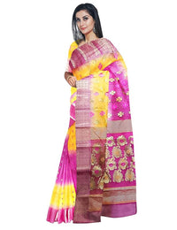 Pradip Fabrics Handloom Tant Baluchuri Saree for Women