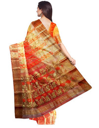 Pradip Fabrics Handloom Tant Baluchuri Saree for Women