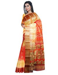 Pradip Fabrics Handloom Tant Baluchuri Saree for Women