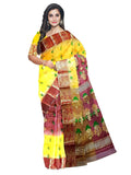 Pradip Fabrics Ethnic Women's Tant Tussar Silk Saree