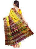 Pradip Fabrics Ethnic Women's Tant Tussar Silk Saree