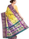 Pradip Fabrics Traditional Cotton Handloom Saree with Ethnic Motifs 