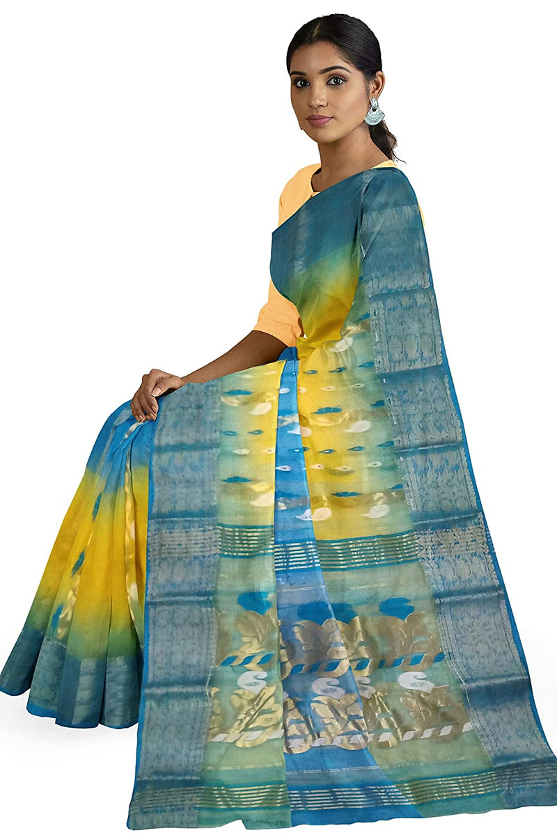 Pradip Fabrics Woven Bollywood Silk Blend Saree 