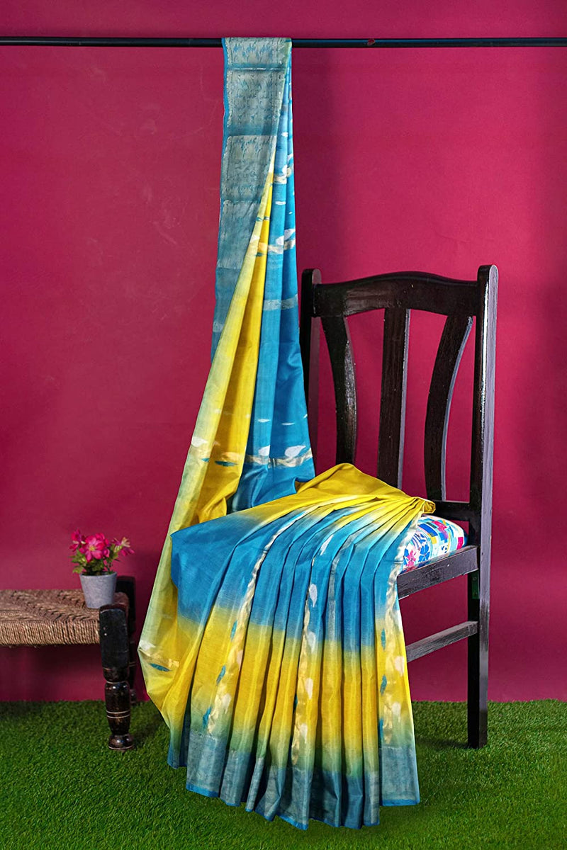 Pradip Fabrics Woven Bollywood Silk Blend Saree 