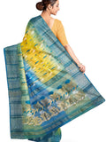Pradip Fabrics Woven Bollywood Silk Blend Saree 