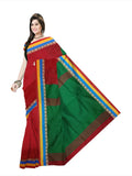 Pradip Fabrics Ethnic Women's Bengal Tant Silk Saree 