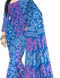 Pradip Fabrics Ethnic Women's Tant Cotton Dhakai Jamdami Saree