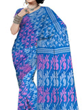 Pradip Fabrics Ethnic Women's Tant Cotton Dhakai Jamdami Saree