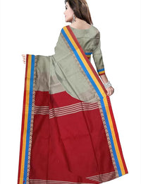 Pradip Fabrics Ethnic Women's Bengal Tant Silk Saree 