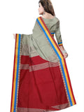 Pradip Fabrics Ethnic Women's Bengal Tant Silk Saree 