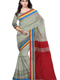 Pradip Fabrics Ethnic Women's Bengal Tant Silk Saree 