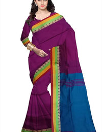 Pradip Fabrics Ethnic Women's Bengal Tant Silk Saree 