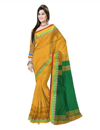 Pradip Fabrics Ethnic Women's Bengal Tant Silk Saree 