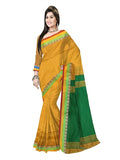 Pradip Fabrics Ethnic Women's Bengal Tant Silk Saree 