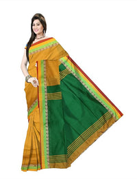Pradip Fabrics Ethnic Women's Bengal Tant Silk Saree 