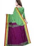 Pradip Fabrics Ethnic Women's Bengal Tant Silk Saree 